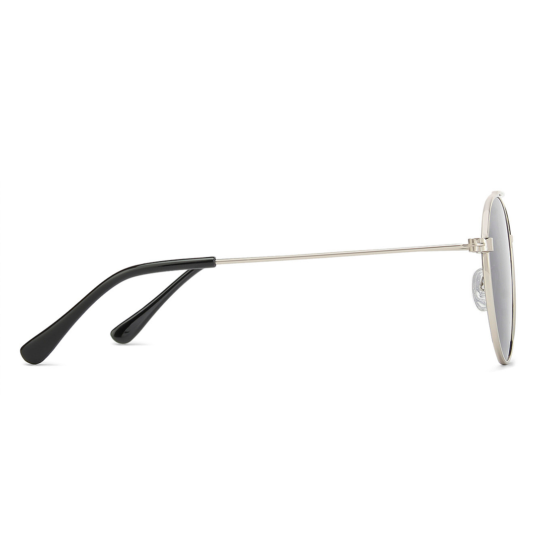 Vincent Chase Online Silver Full Rim Round right side