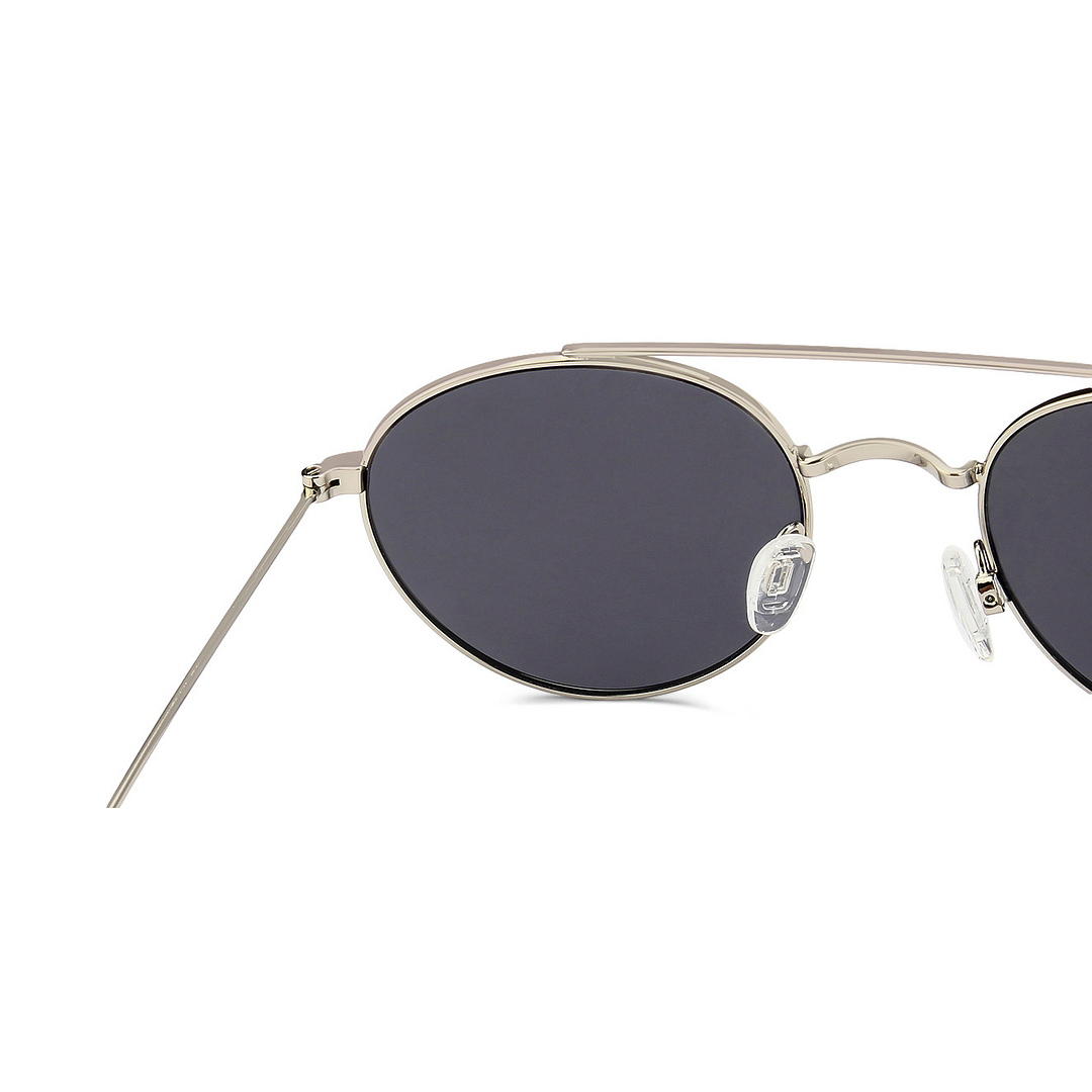 Vincent Chase Online Silver Full Rim Round left side