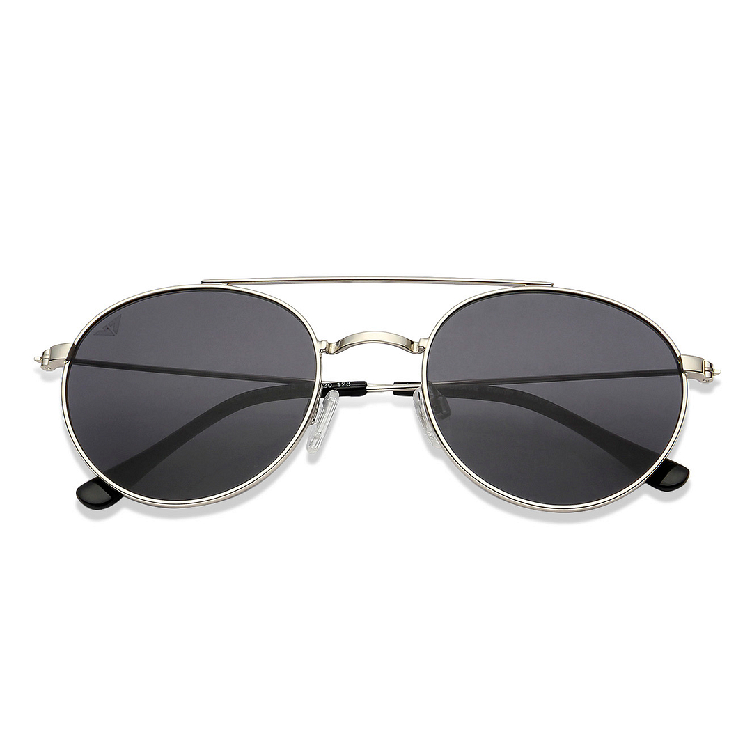 Vincent Chase Online Silver Full Rim Round right side