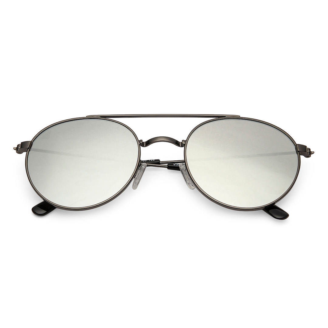 Vincent Chase Online Gunmetal Full Rim Round right side
