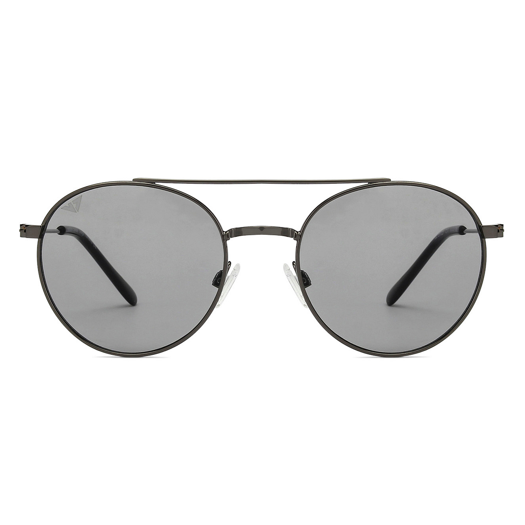 Vincent Chase Online Gunmetal Full Rim Round left side