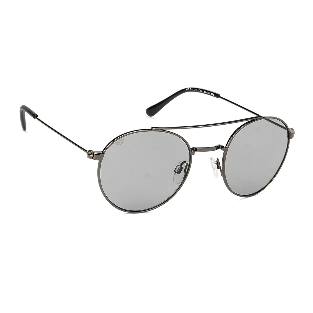 Vincent Chase Online Gunmetal Full Rim Round left side