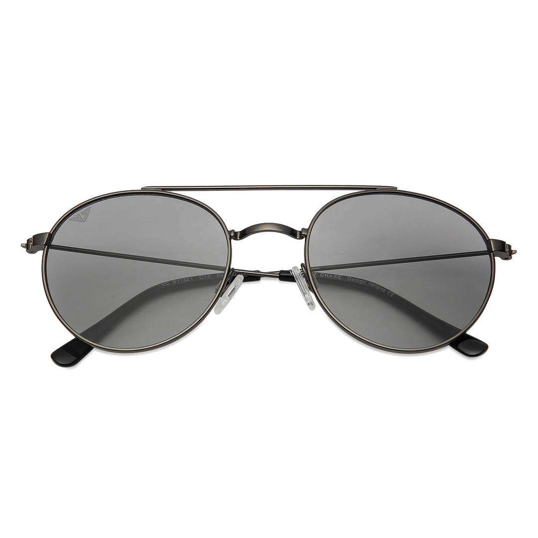 Vincent Chase Online Gunmetal Full Rim Round right side
