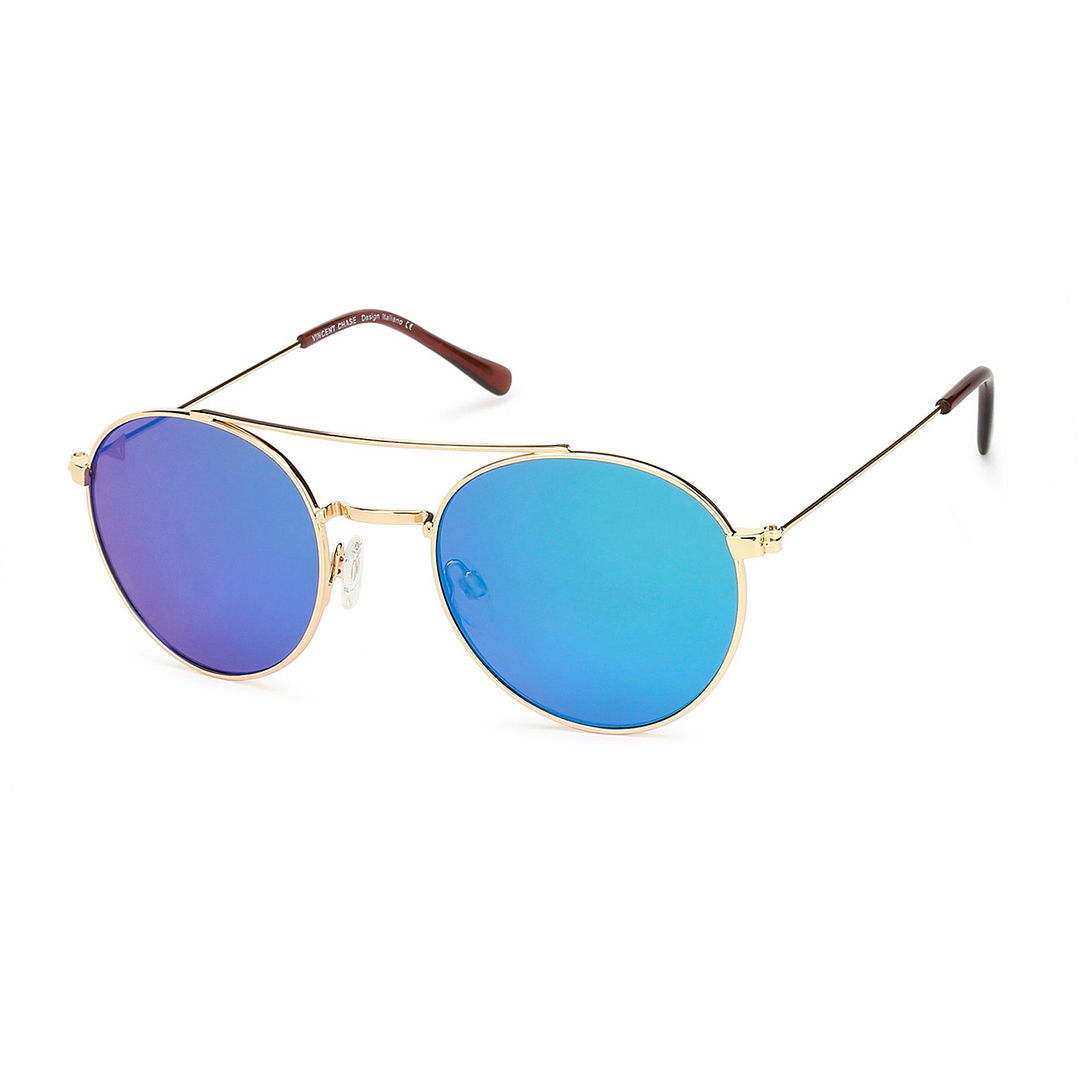 Vincent Chase Online Gold Full Rim Round right side