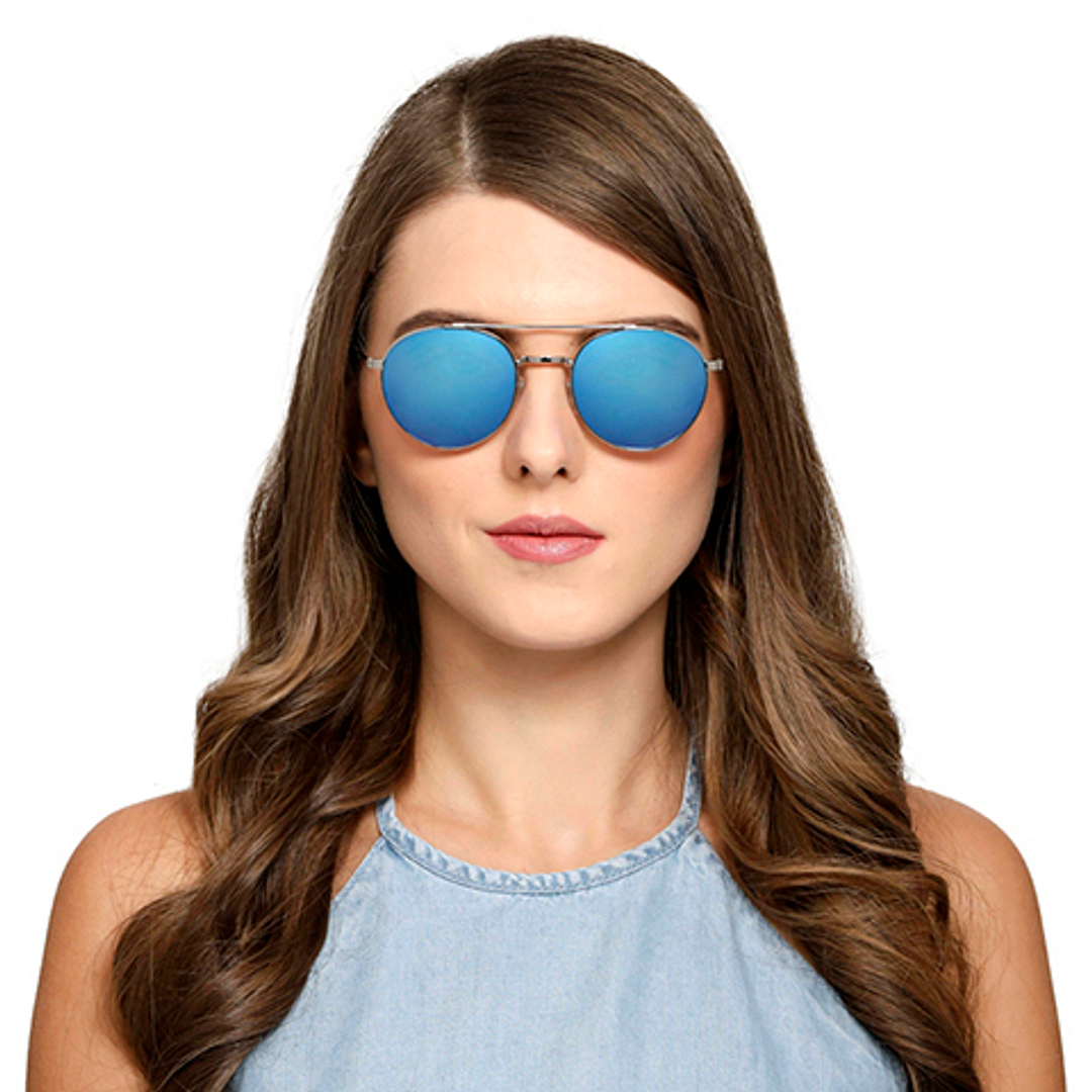 Vincent Chase Online Gunmetal Full Rim Round left side