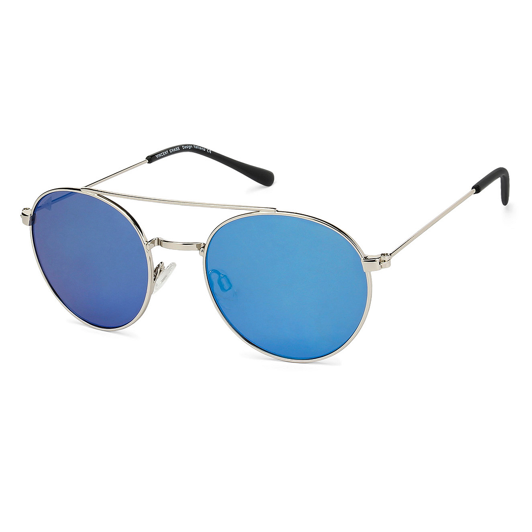 Vincent Chase Online Gunmetal Full Rim Round right side