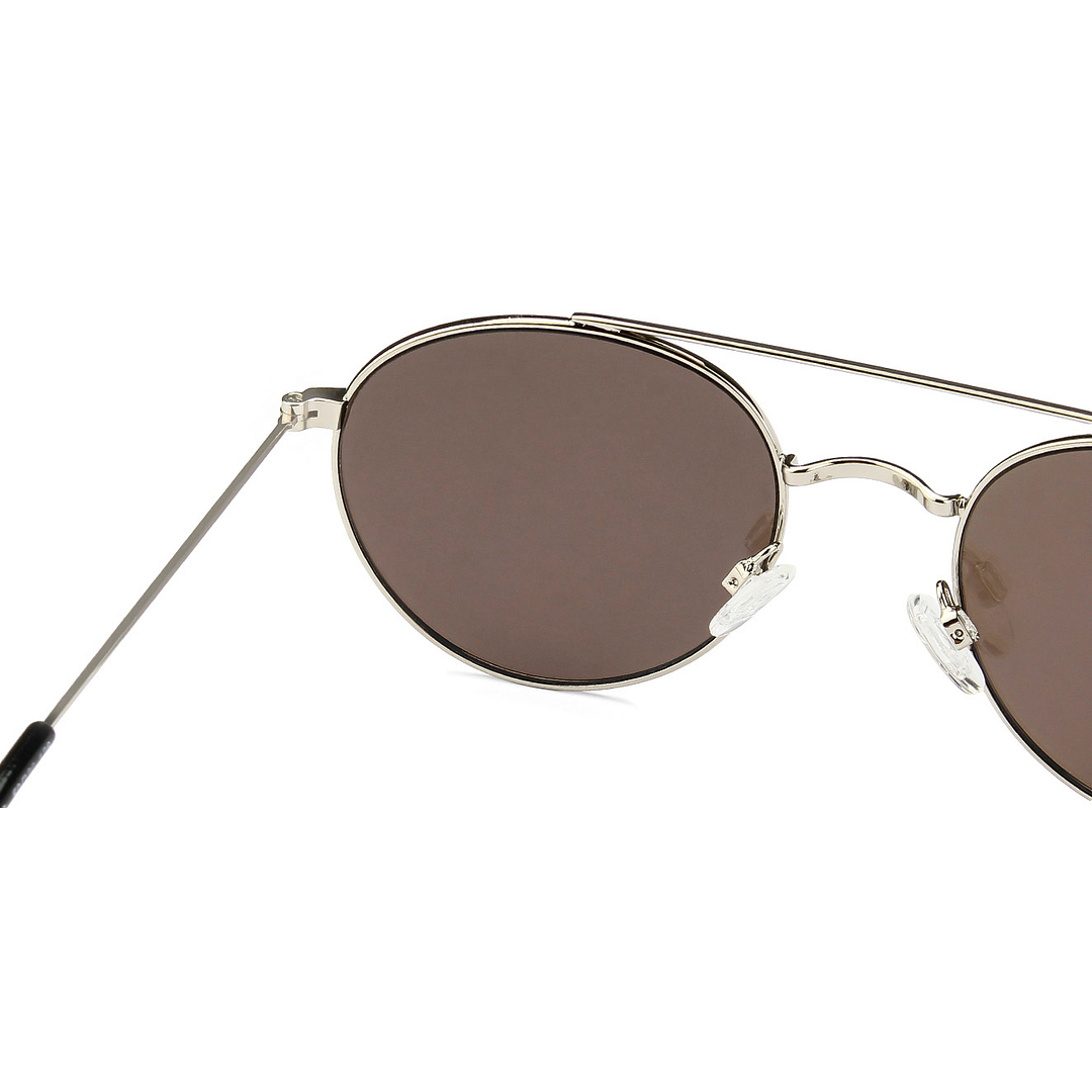 Vincent Chase Online Gunmetal Full Rim Round left side