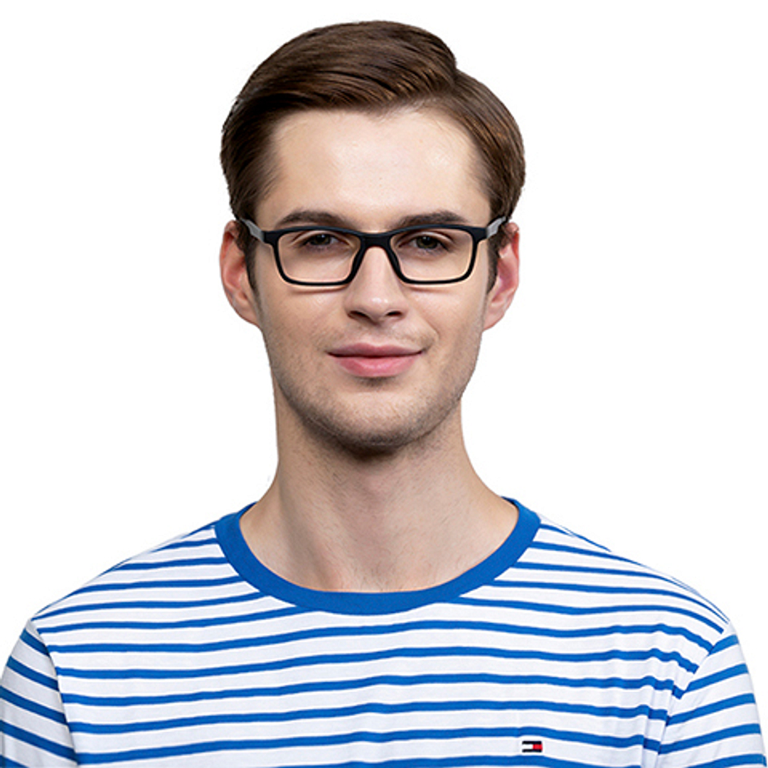 Lenskart Air Online Black Full Rim Rectangle right side