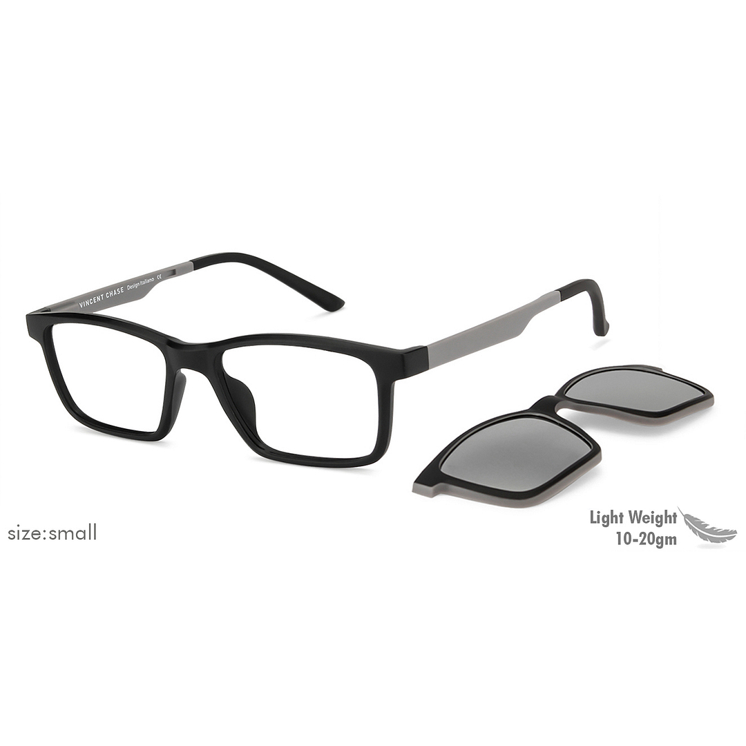 Lenskart Air Online Black Full Rim Rectangle right side