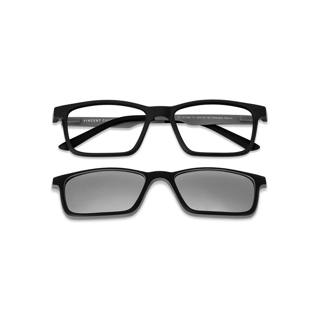 Lenskart Air Online Black Full Rim Rectangle left side