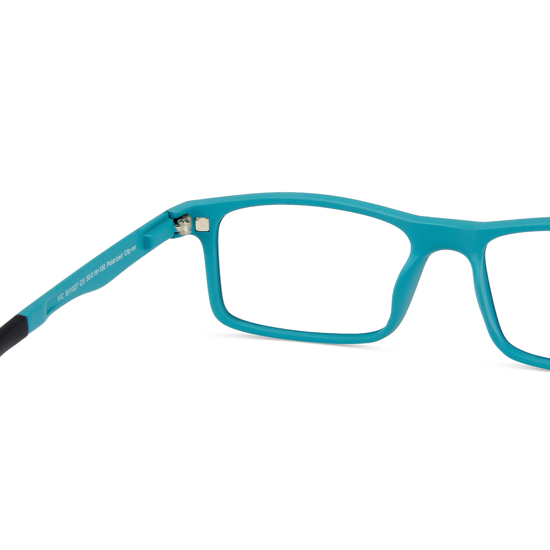 Lenskart Air Online Sky Blue Full Rim Rectangle right side