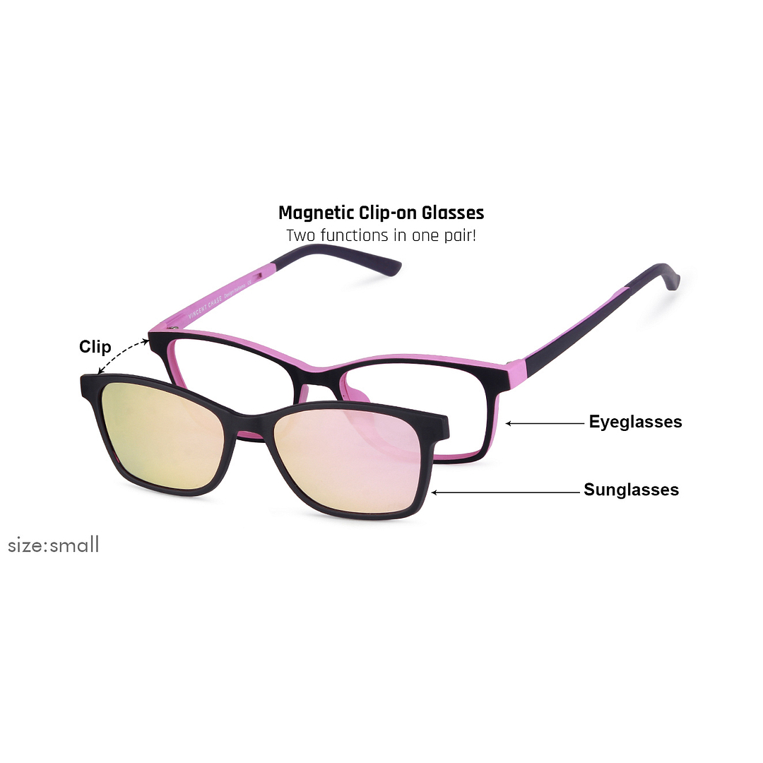 Lenskart Air Online Black Full Rim Rectangle left side