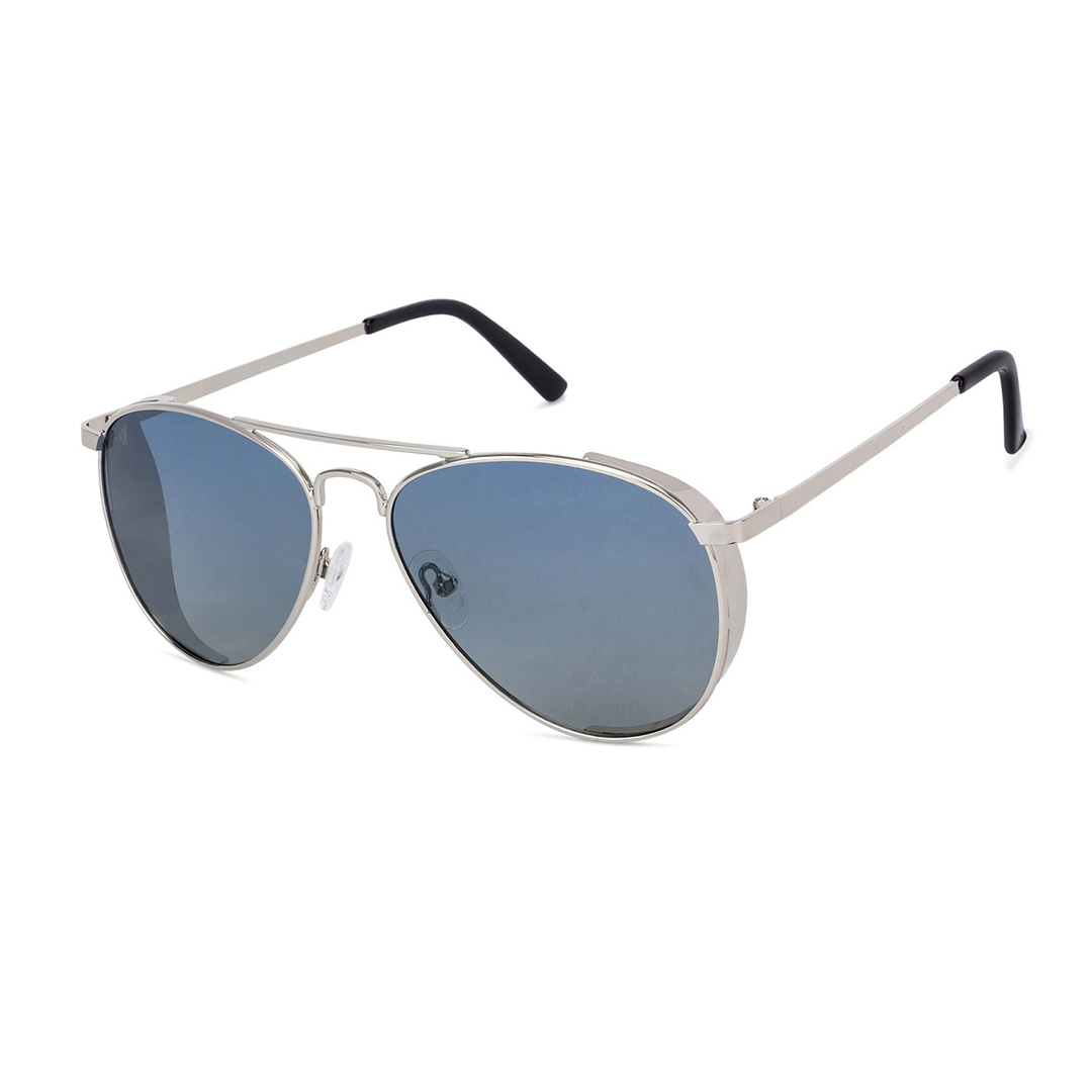 Vincent Chase Online Silver Full Rim Aviator right side