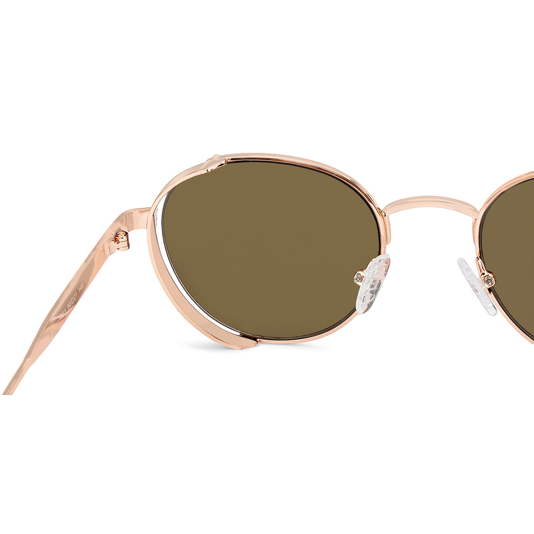 Vincent Chase Online Gold Full Rim Round left side