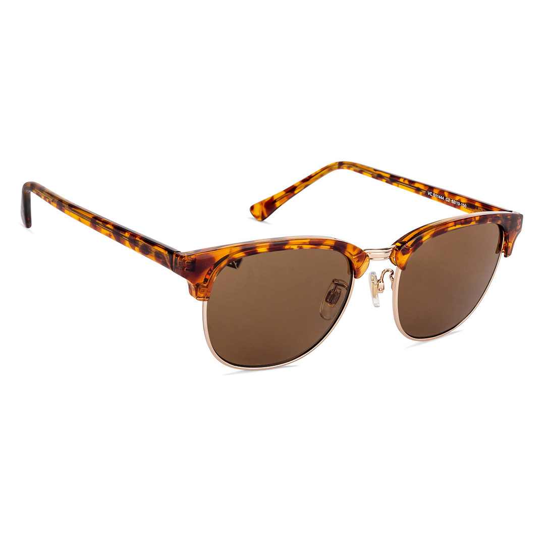 Vincent Chase Online Gold Full Rim Clubmaster left side