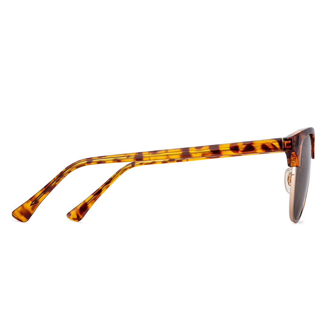 Vincent Chase Online Gold Full Rim Clubmaster right side