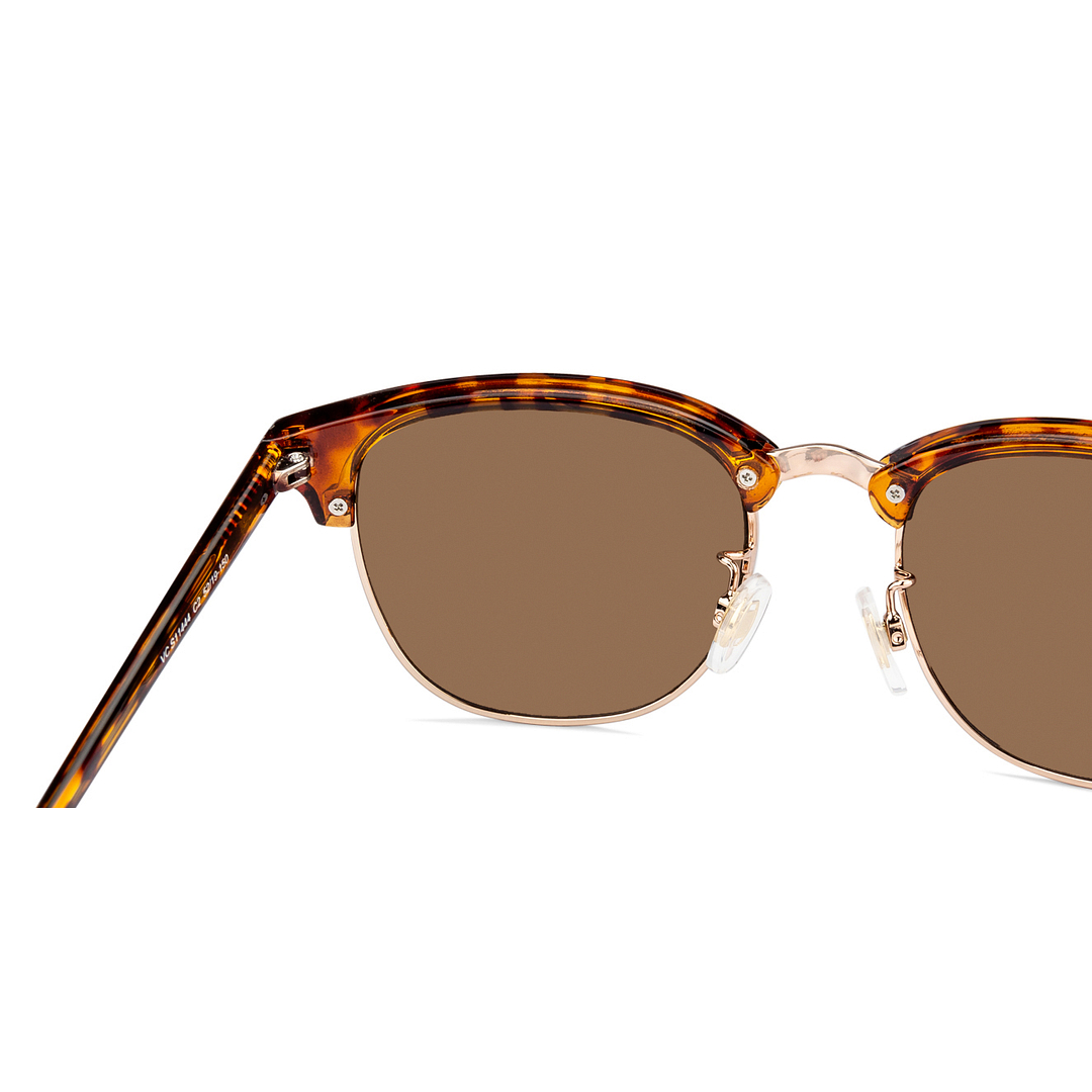Vincent Chase Online Gold Full Rim Clubmaster left side
