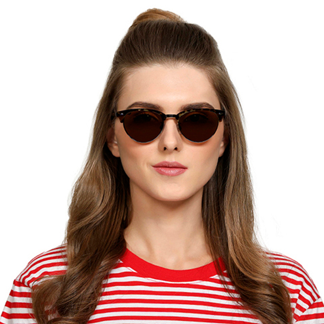 Vincent Chase Online Gunmetal Full Rim Clubmaster left side