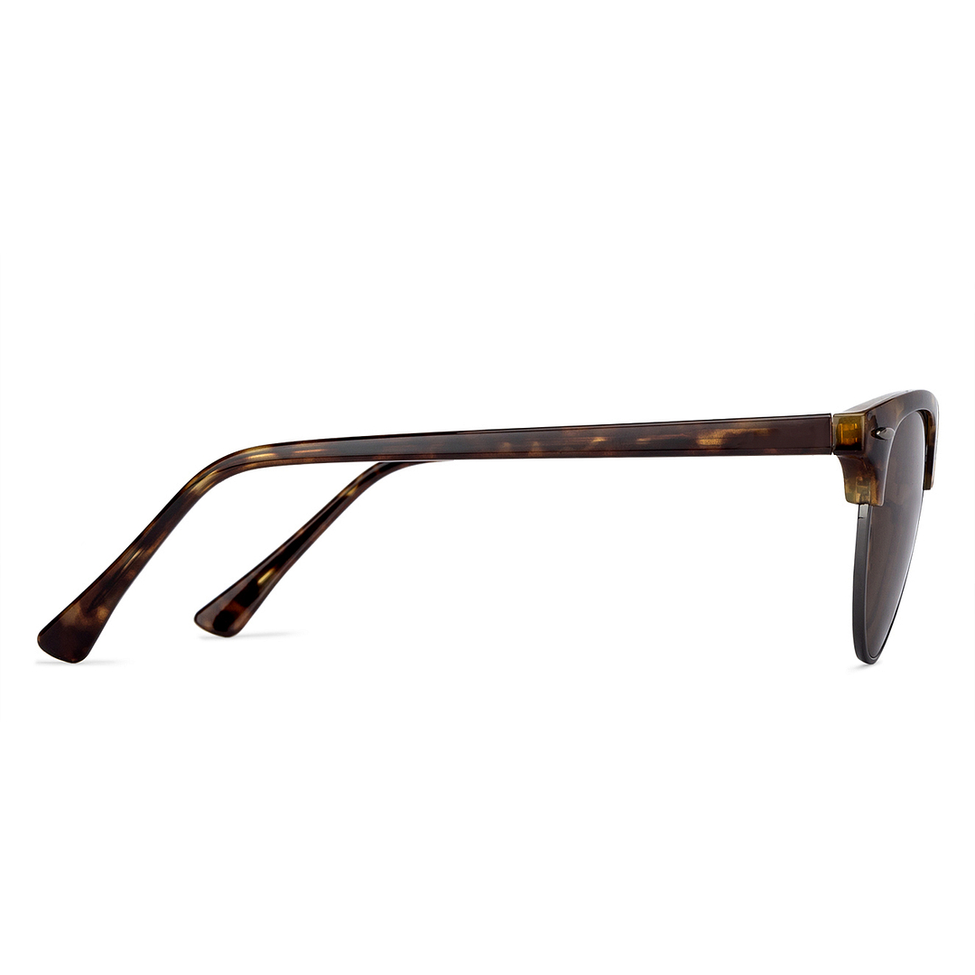 Vincent Chase Online Gunmetal Full Rim Clubmaster right side