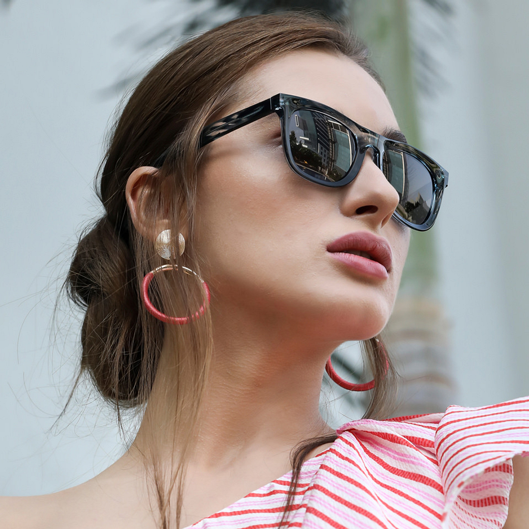 Vincent Chase Online Black Full Rim Square right side