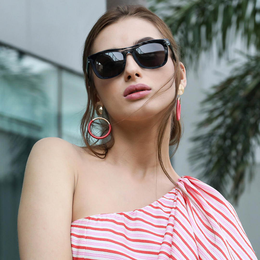 Vincent Chase Online Black Full Rim Square left side