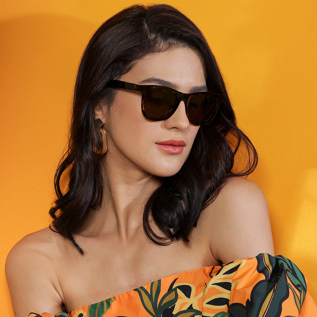 Vincent Chase Online Brown Full Rim Square left side