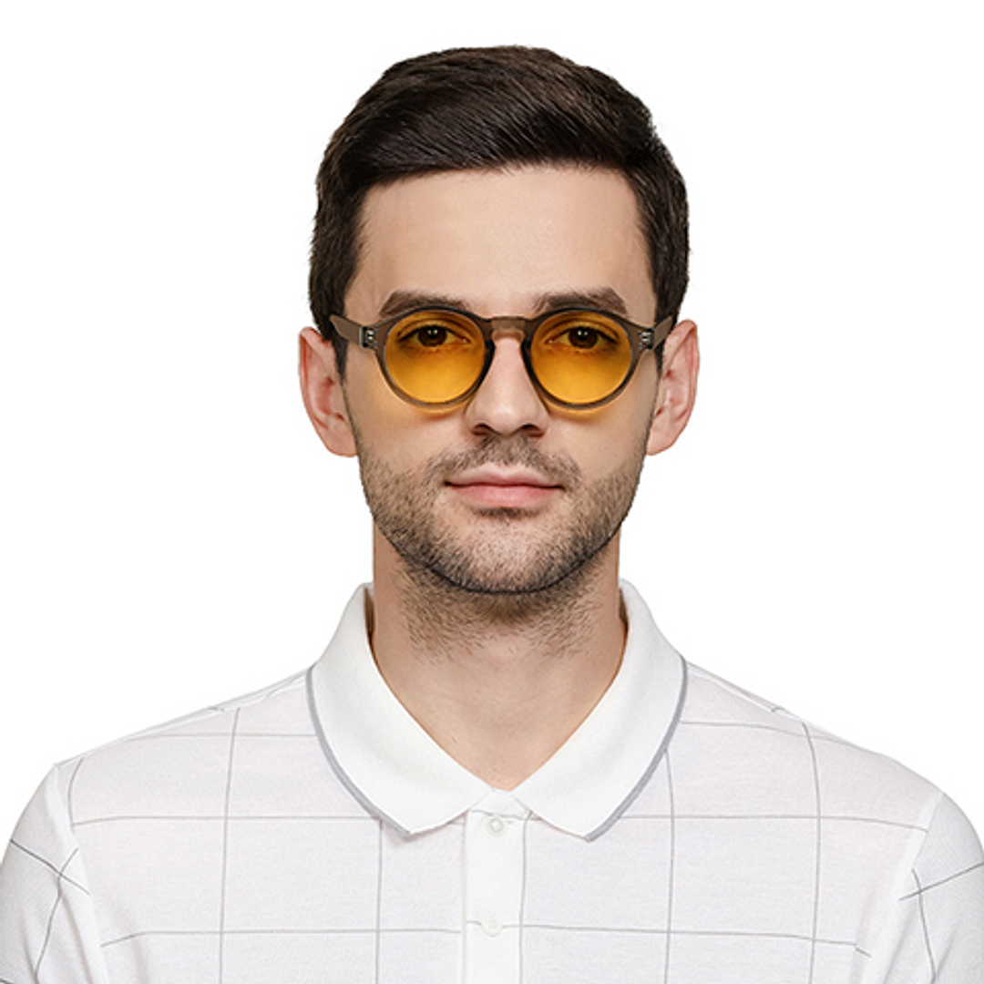 Vincent Chase Online Grey Full Rim Round left side