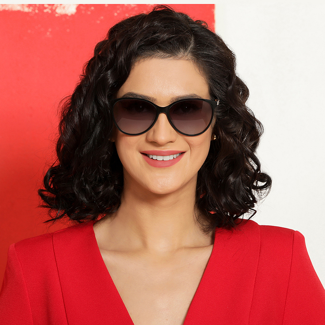 Vincent Chase Online Black Full Rim Cat Eye right side