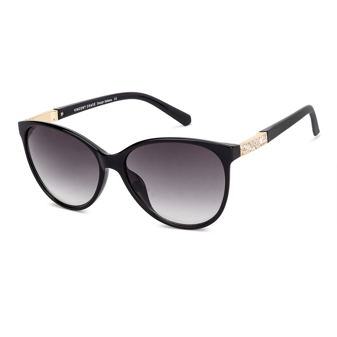 Vincent Chase Online Black Full Rim Cat Eye right side