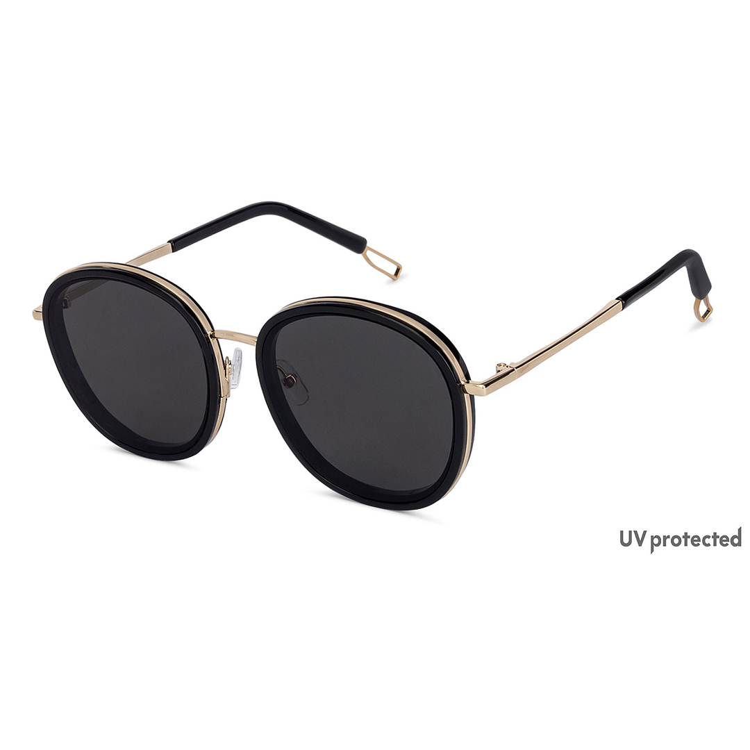 Vincent Chase Online Black Full Rim Round right side