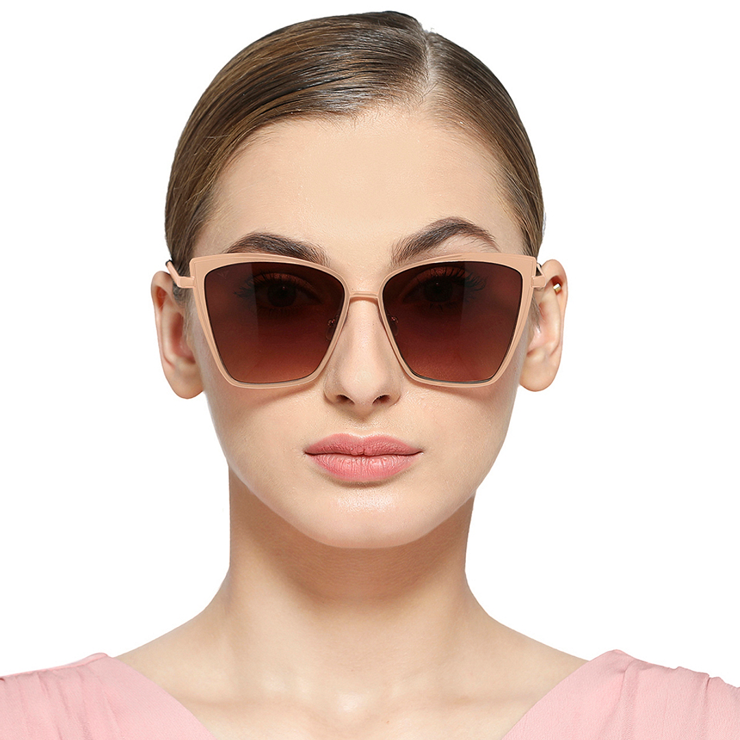 Vincent Chase Online Gold Full Rim Cat Eye left side