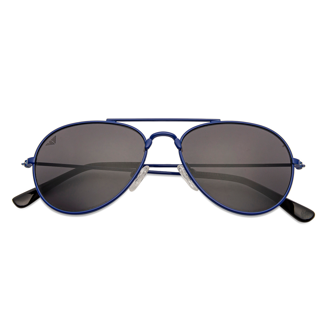 Hooper Sky Blue Full Rim Aviator right side