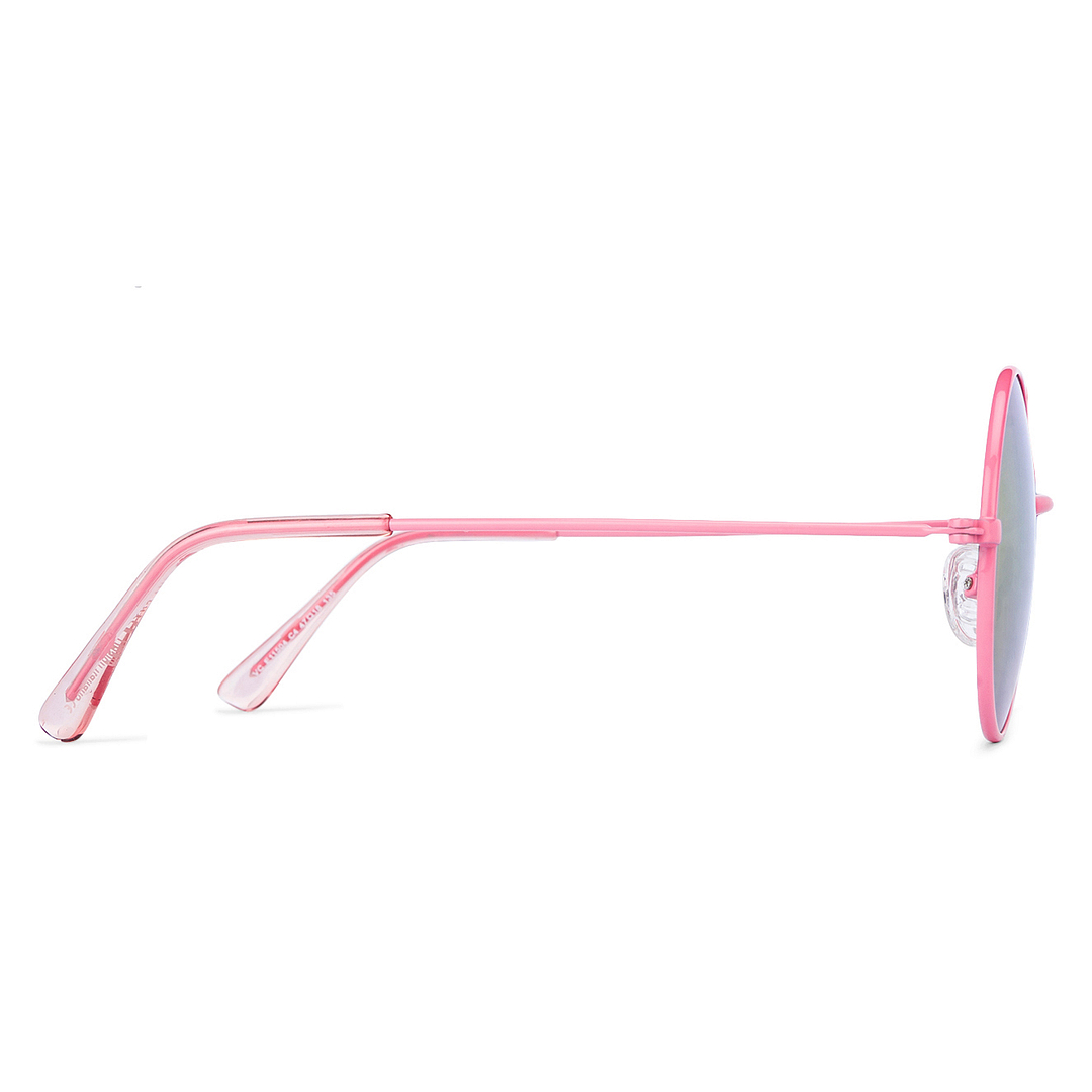 Hooper Pink Full Rim Round right side