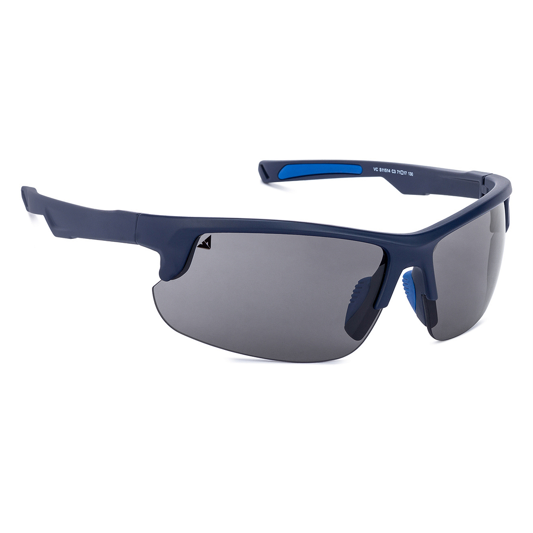 Vincent Chase Online Blue Half Rim Square left side