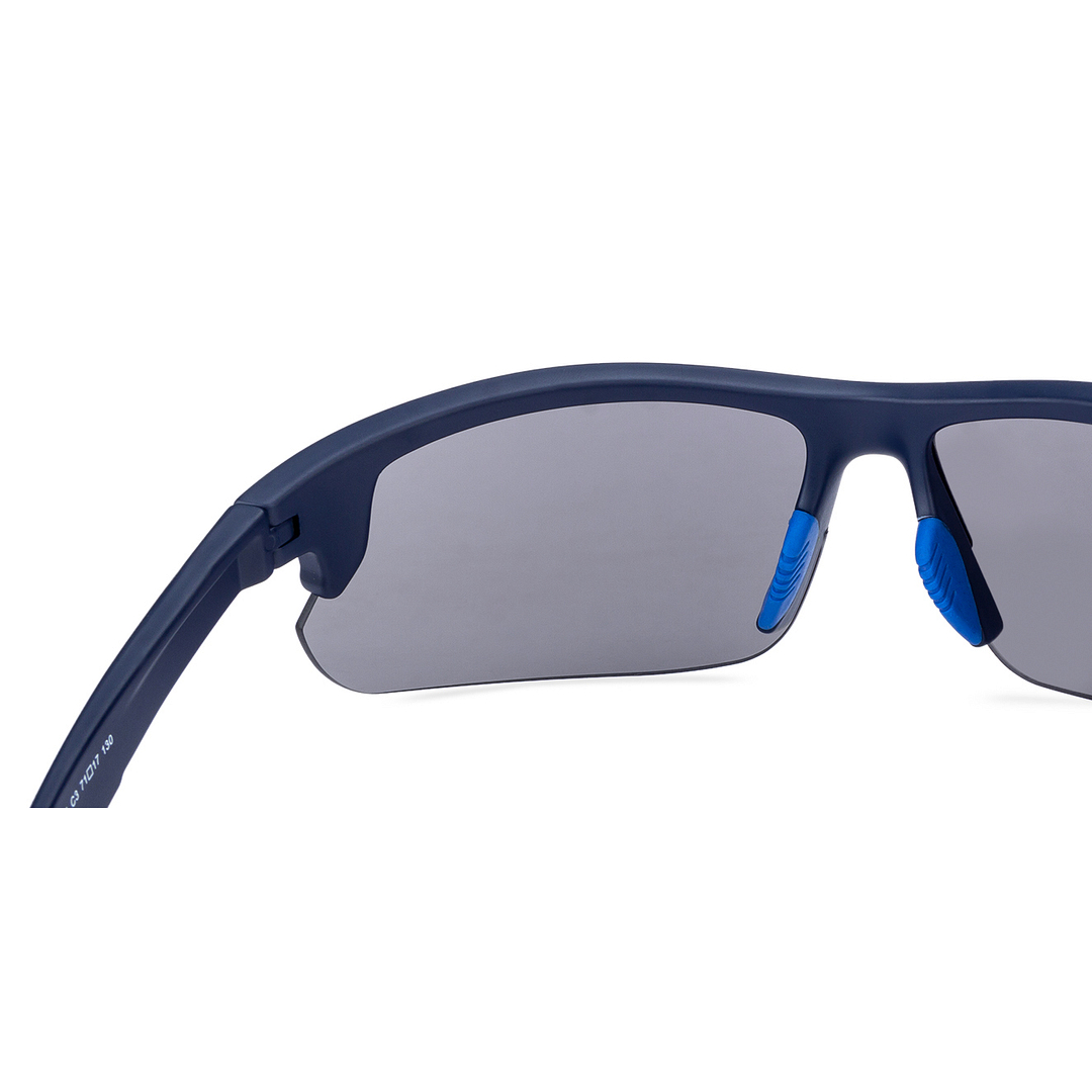 Vincent Chase Online Blue Half Rim Square left side