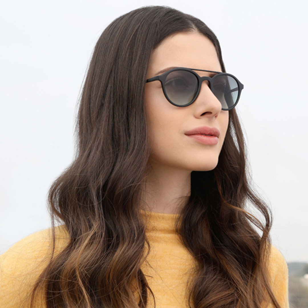 Vincent Chase Online Black Full Rim Round right side