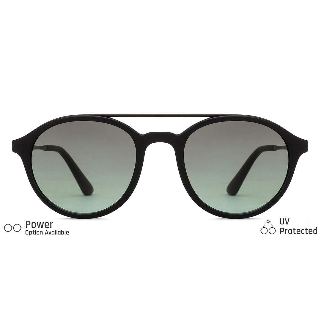 Vincent Chase Online Black Full Rim Round left side