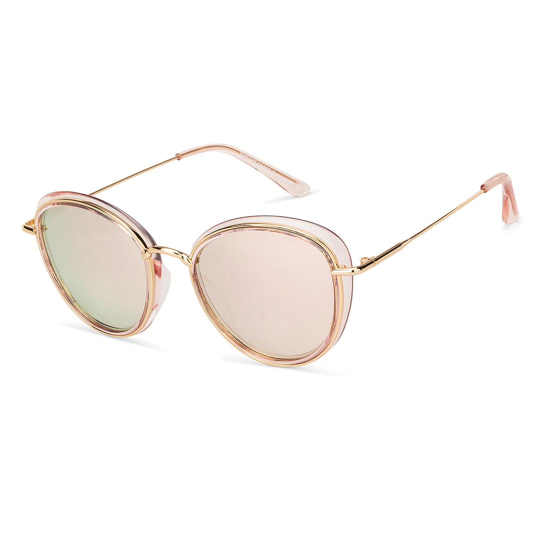 Vincent Chase Online Rose Gold Full Rim Cat Eye left side