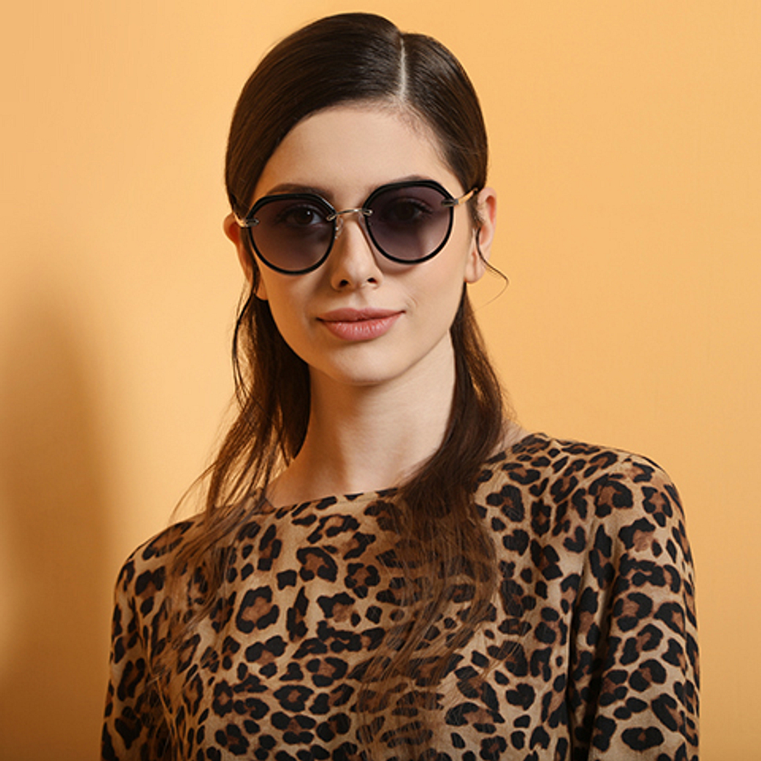 Vincent Chase Online Gold Full Rim Aviator right side