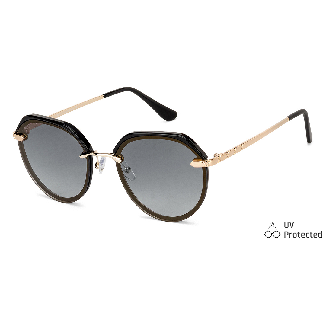 Vincent Chase Online Gold Full Rim Aviator right side