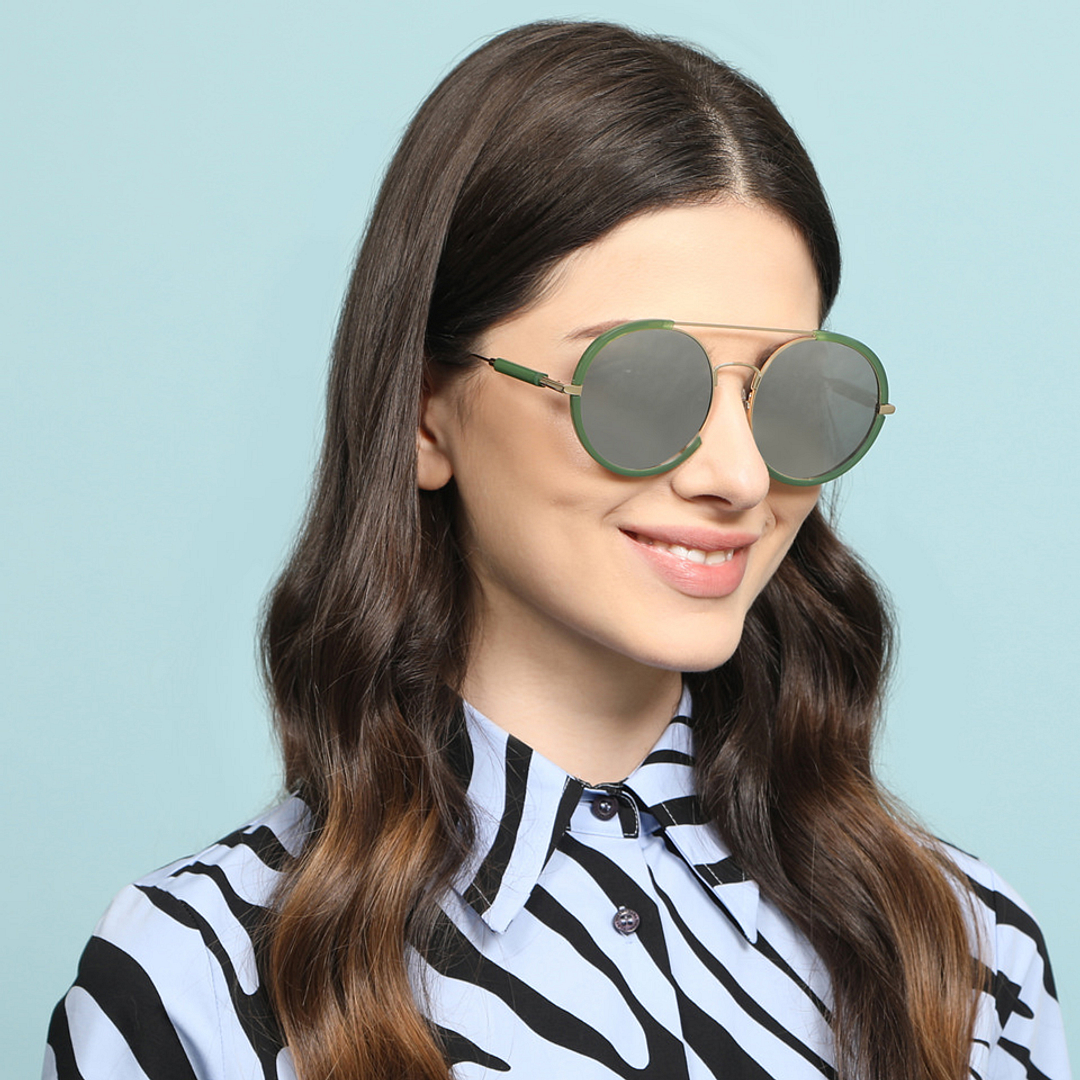 Vincent Chase Online Gold Full Rim Round right side