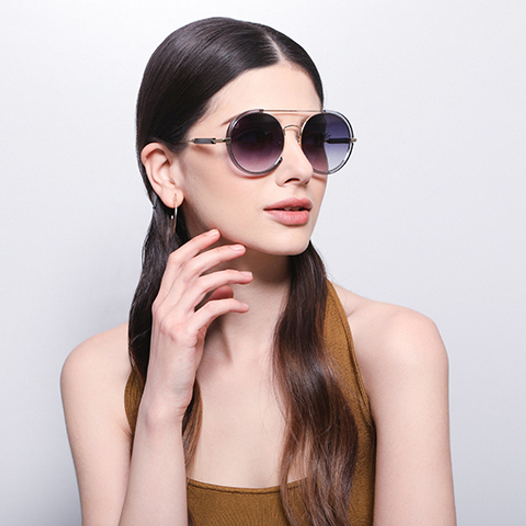 Vincent Chase Online Gold Full Rim Round right side