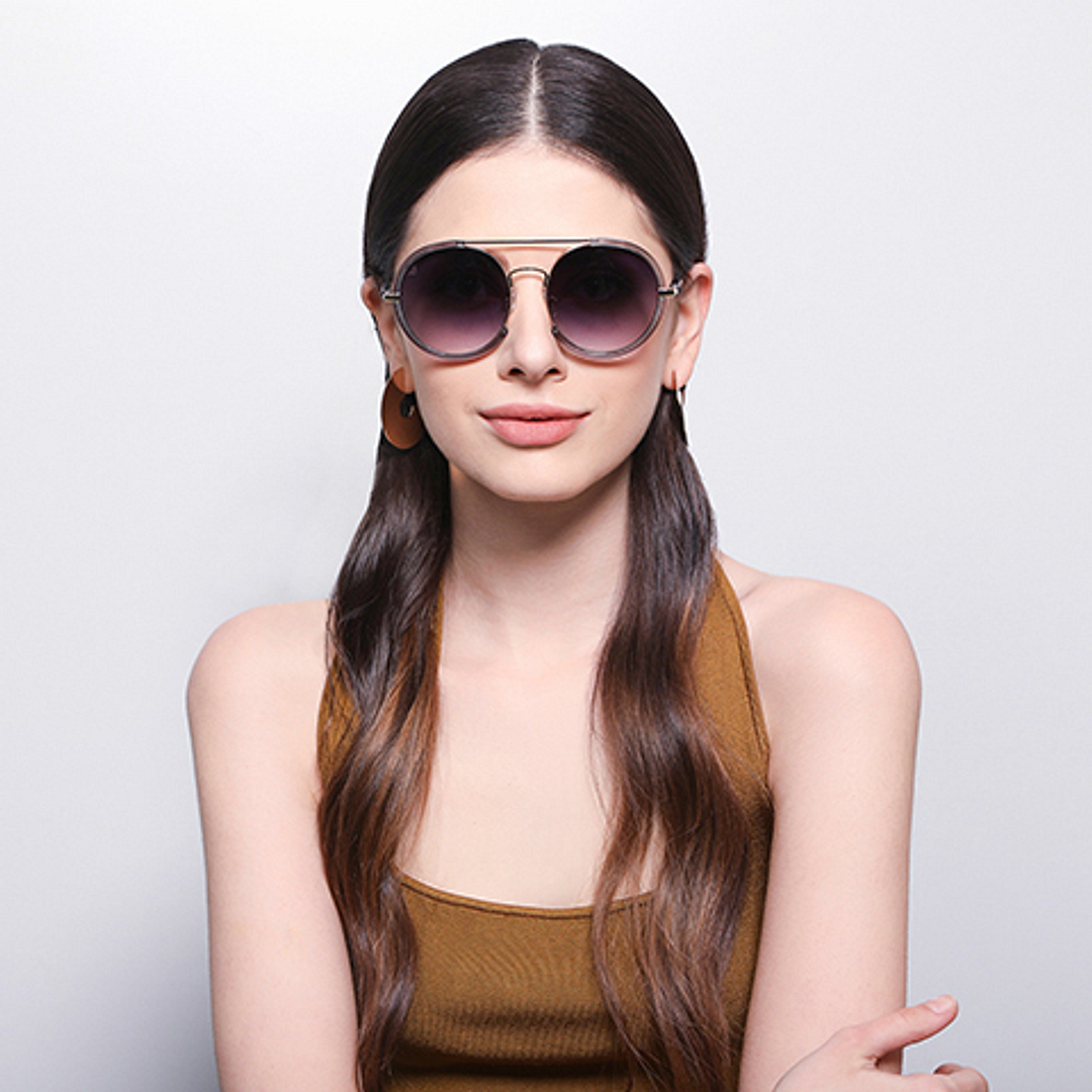 Vincent Chase Online Gold Full Rim Round right side