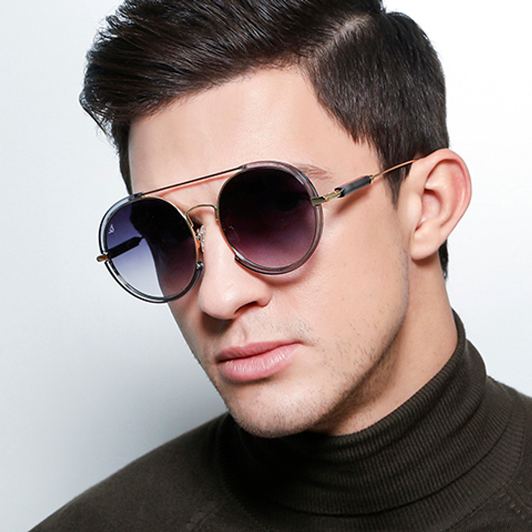 Vincent Chase Online Gold Full Rim Round left side