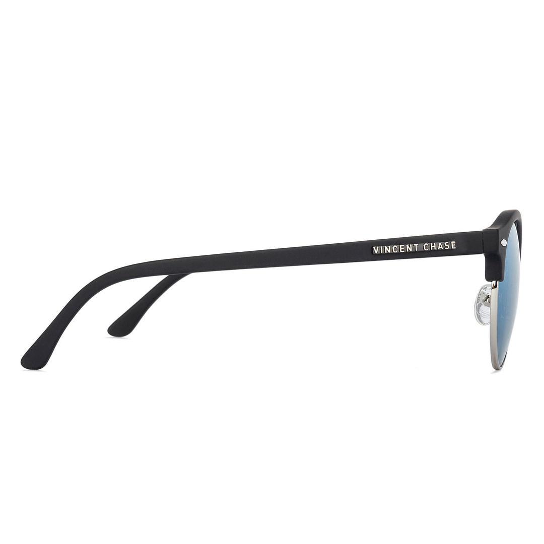 Vincent Chase Online Black Full Rim Clubmaster left side