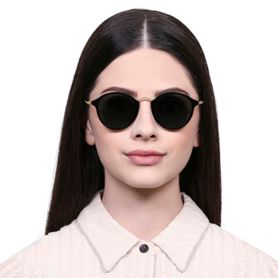 Vincent Chase Online Black Full Rim Round right side