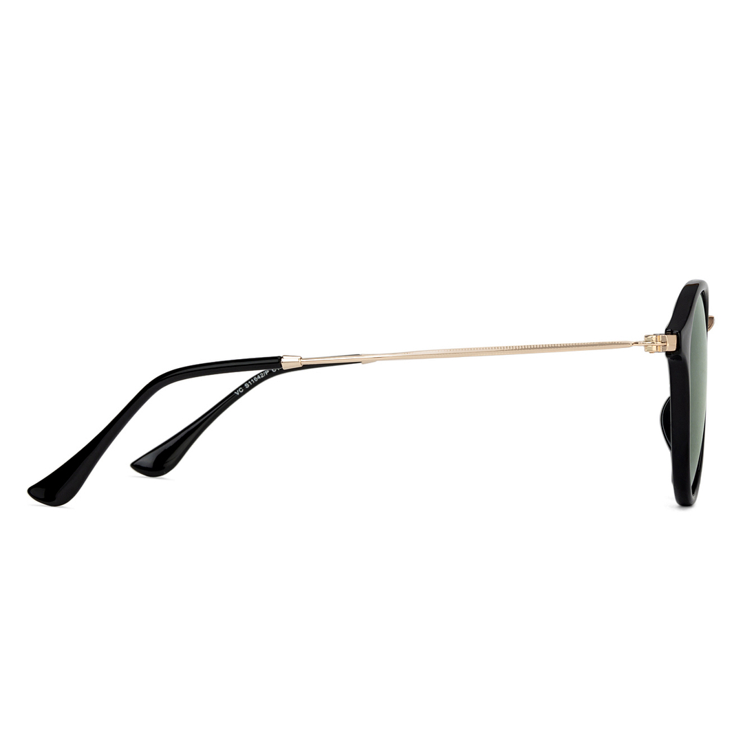 Vincent Chase Online Black Full Rim Round left side