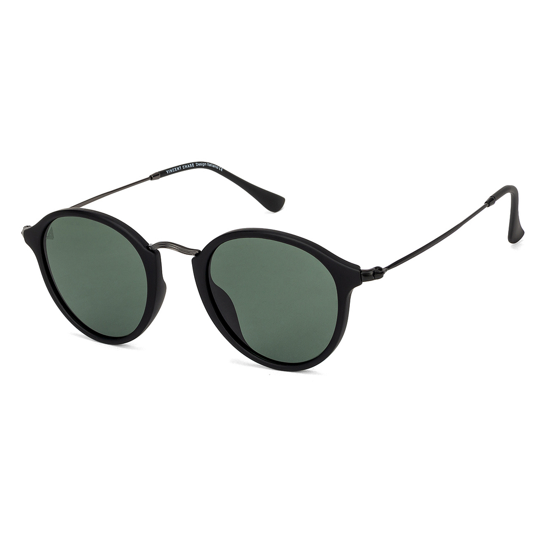 Vincent Chase Online Black Full Rim Round right side