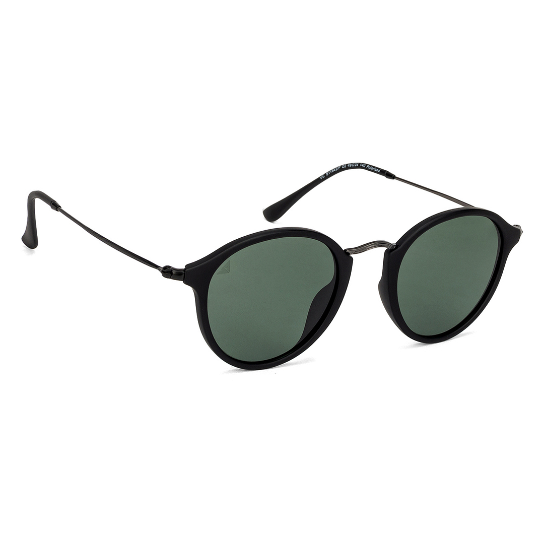Vincent Chase Online Black Full Rim Round left side