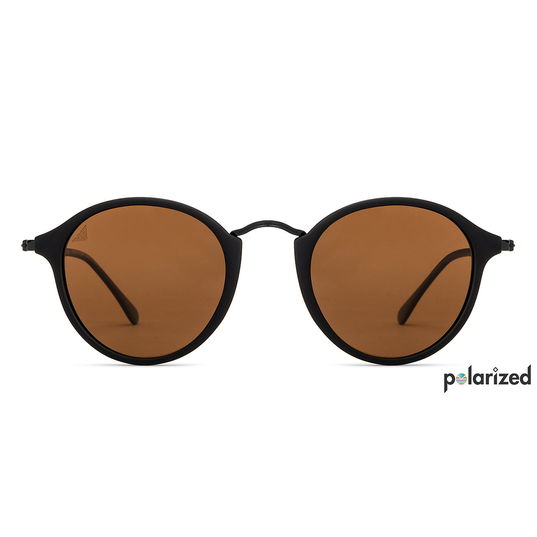 Vincent Chase Online Black Full Rim Round left side